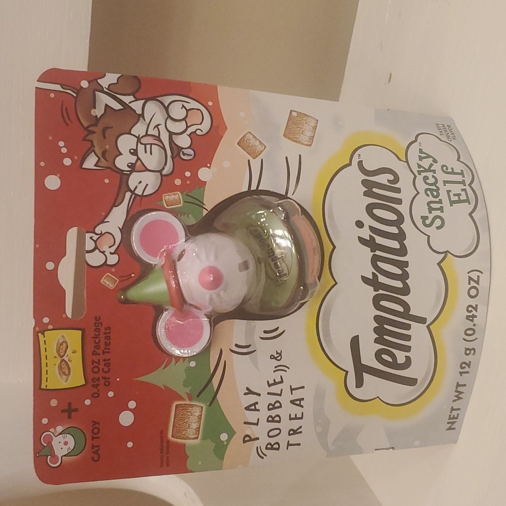 Cat Toy plus treat